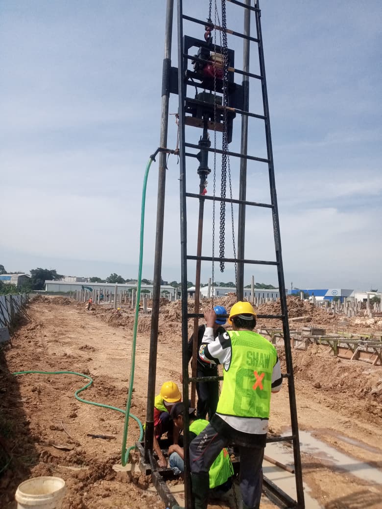 Proses Pengeboran Sumur di Bekasi